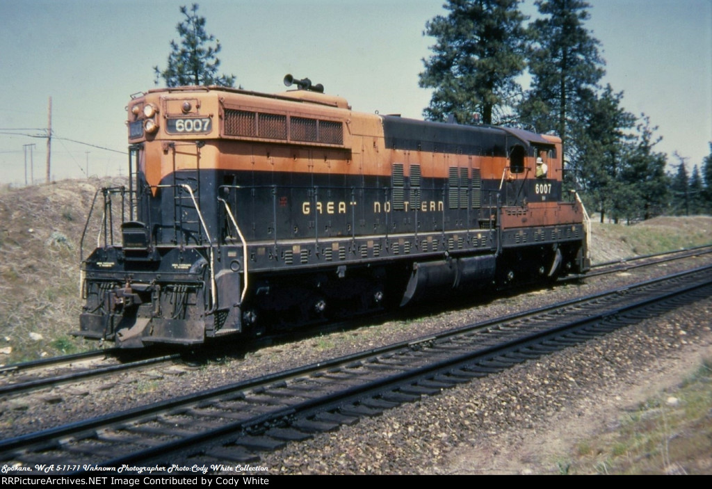 Burlington Northern SD7 6007